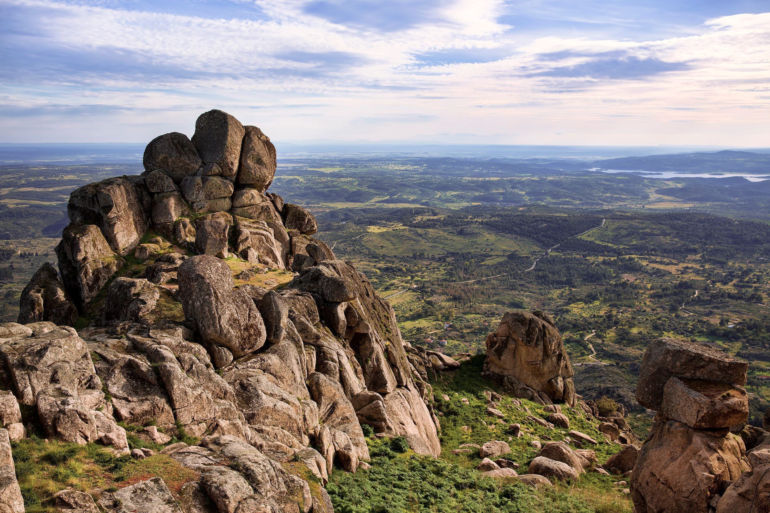 The Caramulo Mountain Range located in Viseu, in the Dão-Lafões sub-region